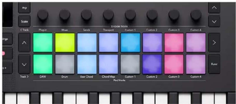 NOVATION Launchkey Mini 37 MK4 - Modes Pad Lancement de clip Ableton Live - 1