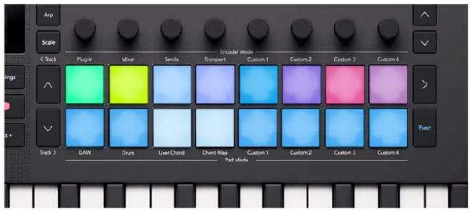 NOVATION Launchkey Mini 37 MK4 - Mode Live Pad d'Ableton : muet - 2