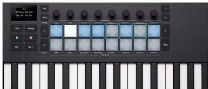 NOVATION Launchkey Mini 37 MK4 - En mode Arp Pattern : - 2
