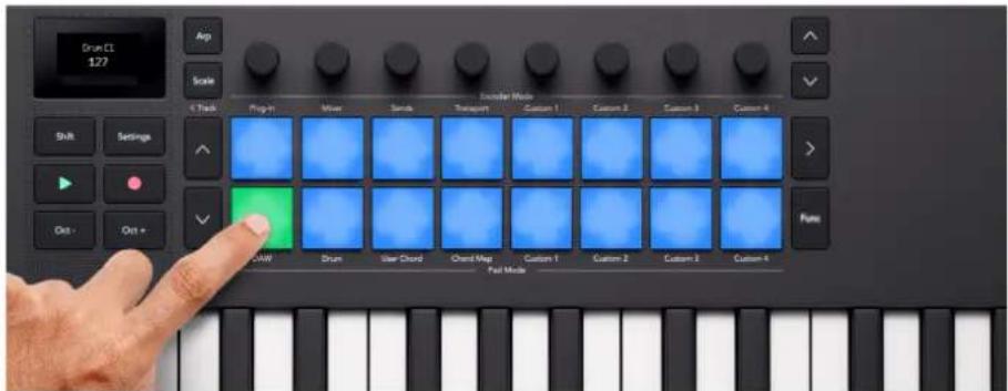 NOVATION Launchkey MMini 25 K4 - Mode Drum Pad - 2