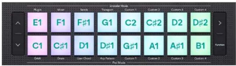 NOVATION Launchkey MMini 25 K4 - Mode Drum Pad - 1