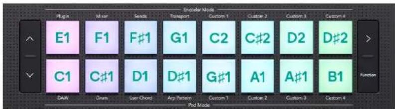 NOVATION Launchkey MMini 25 K4 - Mode Drum Pad - 1