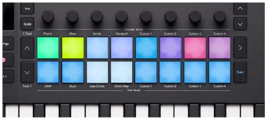 NOVATION Launchkey MMini 25 K4 - Mode Ableton Live Pad : Solo - 1