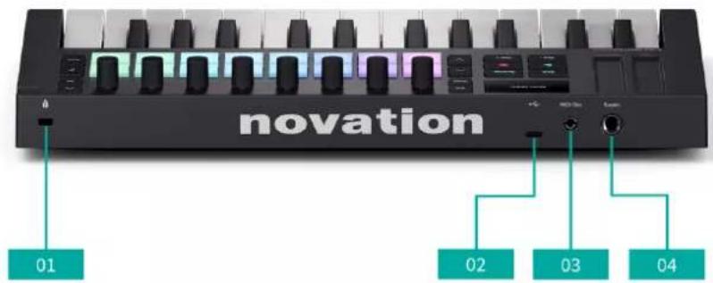 NOVATION Launchkey MMini 25 K4 - Présentation du matériel du Launchkey Mini 25 - 2