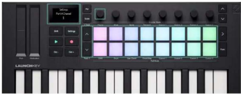 NOVATION Launchkey MMini 25 K4 - Launchkey Mini 25 paramètre - 1