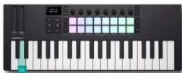 NOVATION Launchkey MMini 25 K4 - Sequenceur de batterie - 1