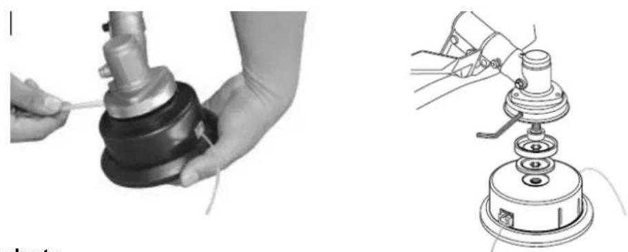Anova D33B - Tête en nylon - 3