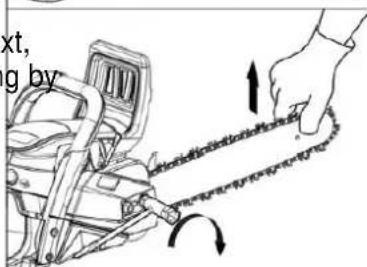 Anova MG262 - INSTALLING THE CHAIN AND CUTTING SWORD - 6