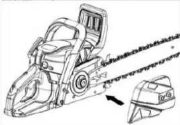 Anova MG262 - INSTALLING THE CHAIN AND CUTTING SWORD - 3