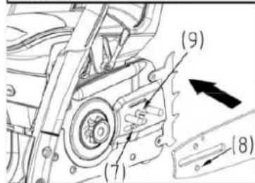 Anova MG262 - INSTALLING THE CHAIN AND CUTTING SWORD - 2