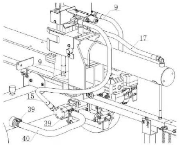 Anova RLT22GVH - Étape 8 : Connexion des tuyaux hydrauliques - 1