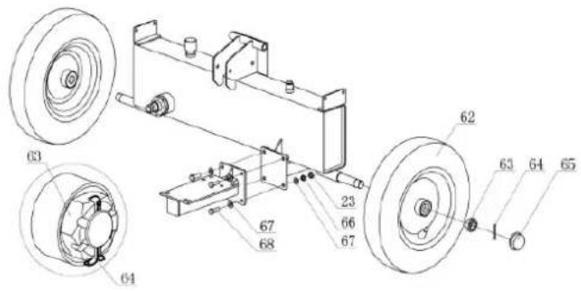 Anova RLT22GVH - Étape 1 : Assemblage de l'empattement et du moteur - 1