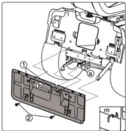 Anova TC92H - Support de déflecteur arrière - 1