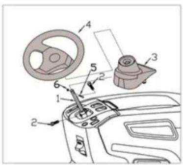 Anova TC86M - Assemblage du volant - 1