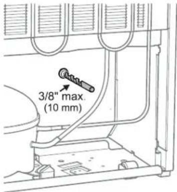 LIEBHERR LFBFS05W1HC - Gaine pour sonde de température externe - 2