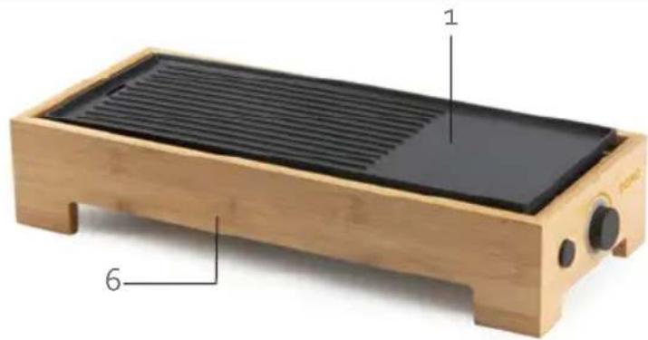 DOMO DO9270G - PARTS - 1