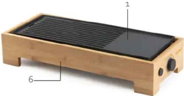DOMO DO9270G - COMPONENTI - 1