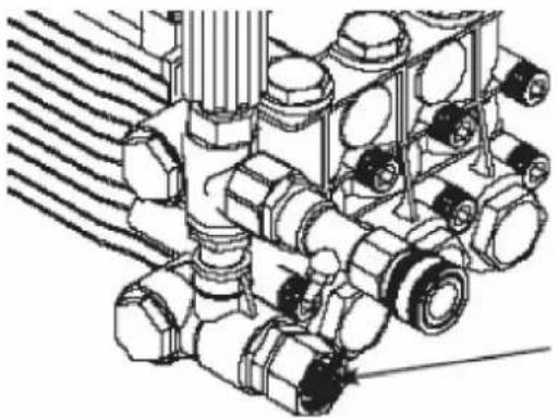 Anova HG3600R - Connectez le tuyau et l'alimentation en eau à la pompe. - 2