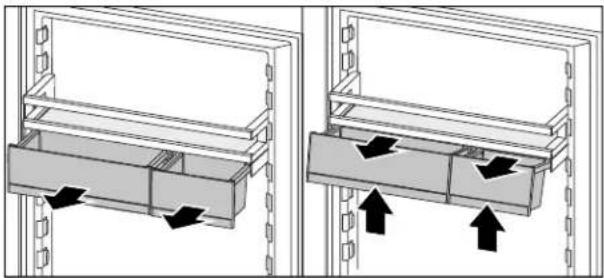 LIEBHERR CB7790IM - Retirer les VarioBoxes - 1