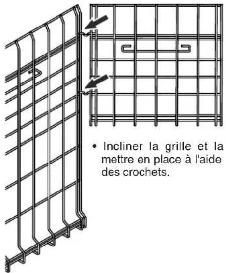 LIEBHERR BAY 210me - Mise en place des grilles et des plaques de fond - 2