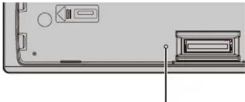 PIONEER MVH-S520BT - Réinitialisation du microprocesseur - 1