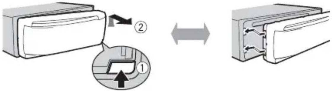 PIONEER DEH-S420BT - Detach Attach - 1