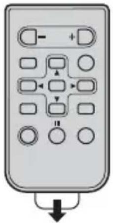 PIONEER DEH-S120UBA - De afstandsbediening voorbereiden - 1