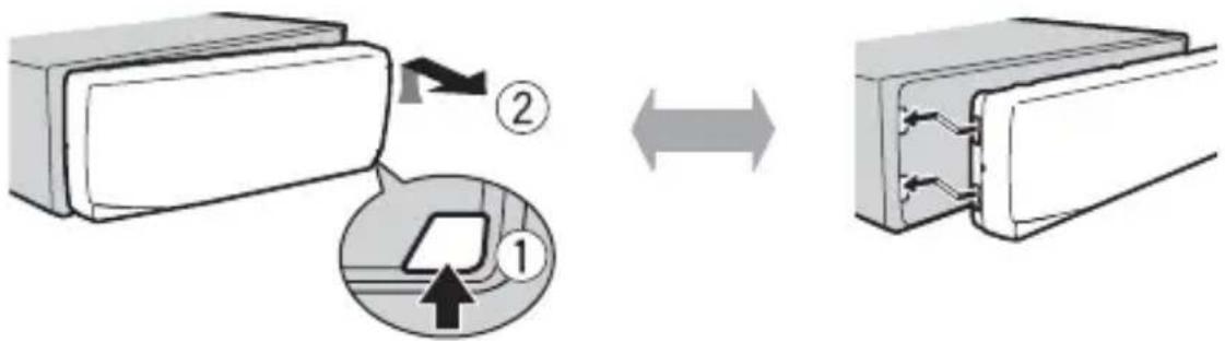 PIONEER MVH-S120UBG - Detach Attach - 1