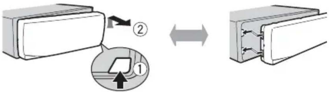 PIONEER MVH-S520DAB - Detach Attach - 1