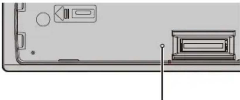 PIONEER MVH-S520DAB - Resetting the microprocessor - 1