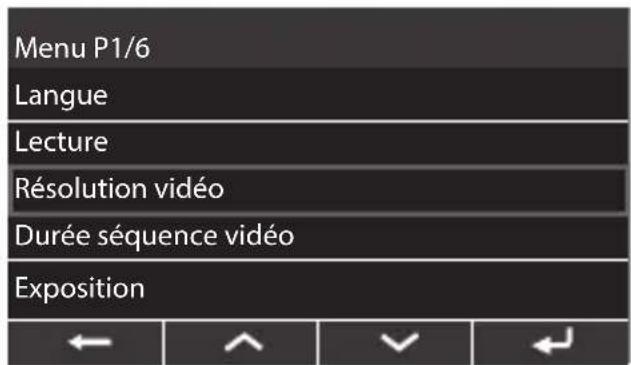 PIONEER VREC-H310SH - Réglages de ce produit - 1
