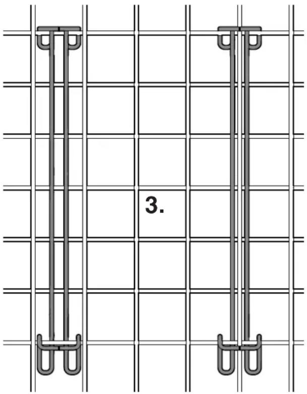 LIEBHERR COVE 180se - Mise en place des grilles et des plaques de fond - 8