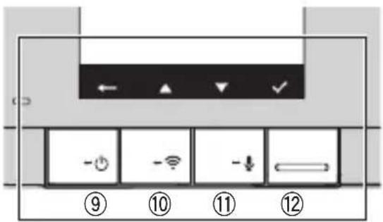 PIONEER VREC-Z710SH - Pendant l'affichage de l'écran MENU - 1