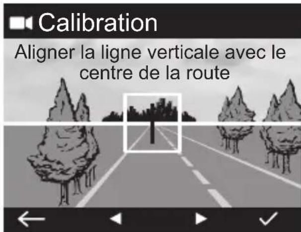 PIONEER VREC-Z710SH - Correction des erreurs dans la plage de prise de vue pour la détection de véhicule en approche derrière vous - 5