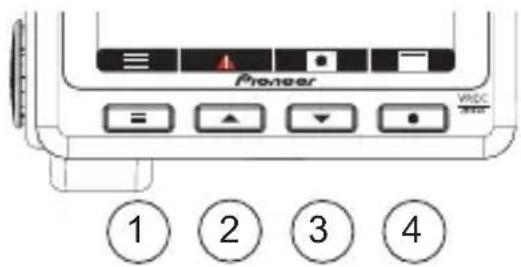 PIONEER VREC-Z810SH - Enregistrement - 1