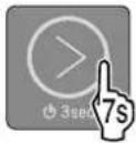 LIEBHERR FTe554 - Navigation avec le bouton tactile et explication des symboles - 3