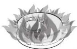 Dacor DOP48T960GS - Round Burner Head / Caps - 4