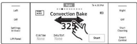 Dacor DOP48T960GS - Setting the Cooking Mode - 1