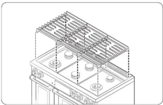 Dacor DOP48T960GS - Limpieza de la superficie de la plac de cocción - 1