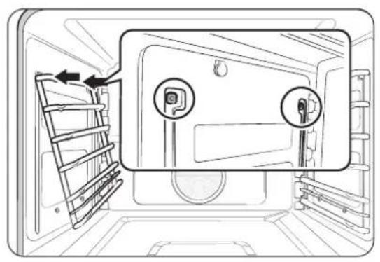 Dacor DOP48T960GS - Removing/Re-installing the Rack Supports - 4