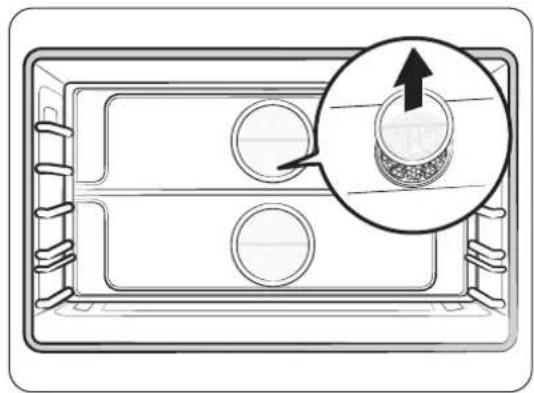 Dacor DOP48T960GS - Extracción y reinstalación del filtró de convecction - 1