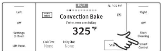 Dacor DOP48T960GS - Starting the Oven Remotely - 1