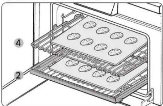 Dacor DOP48T960GS - Multi-rack baking - 2