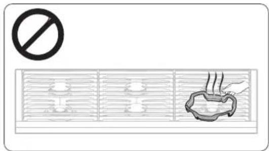 Dacor DOP48T960GS - À propos de l'anneau de wok - 2