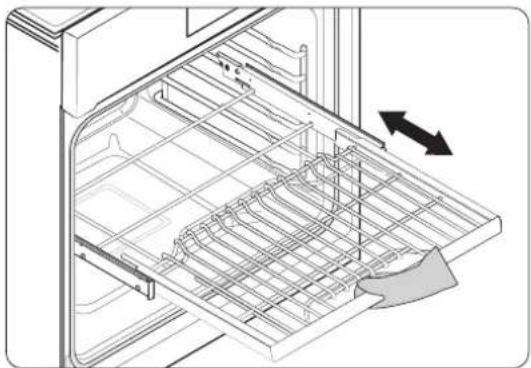 Dacor DOP48T960GS - Using the Gliding Rack - 2