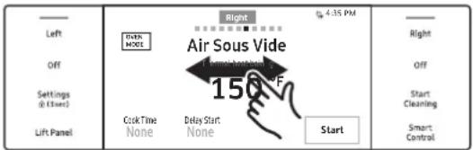 Dacor DOP48T960GS - Mode air sous vide - 1