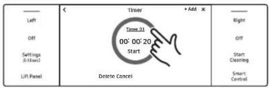 Dacor DOP48T960GS - Changing the Timer Name - 1