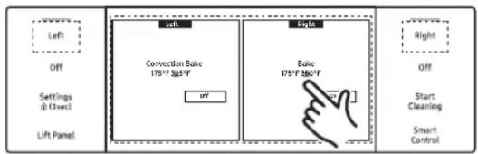 Dacor DOP48T960GS - Adjusting the Temperature While Cooking - 1