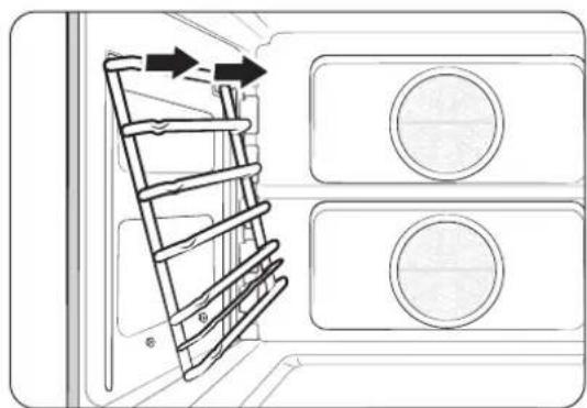 Dacor DOP48T960GS - Removing/Re-installing the Rack Supports - 3