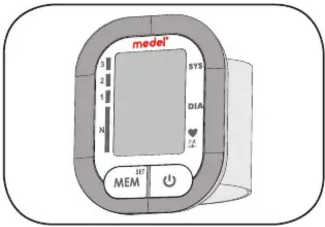 Medel Soft TMB-1581-S - Misuratore di pressione da polso - 1